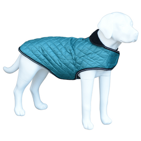 Henry Wag Quilted Dog Jacket Teal (5 sizes)