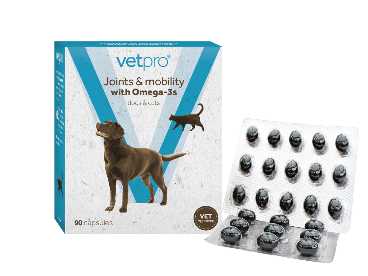 Vetpro - Joints & Mobility with Omega-3s - 90 capsules