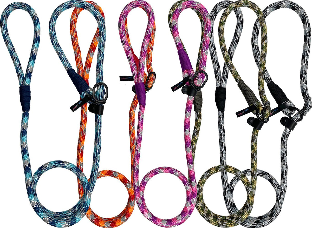 Hem and Boo High Performance Rope Slip Lead 150cm (5 colours)