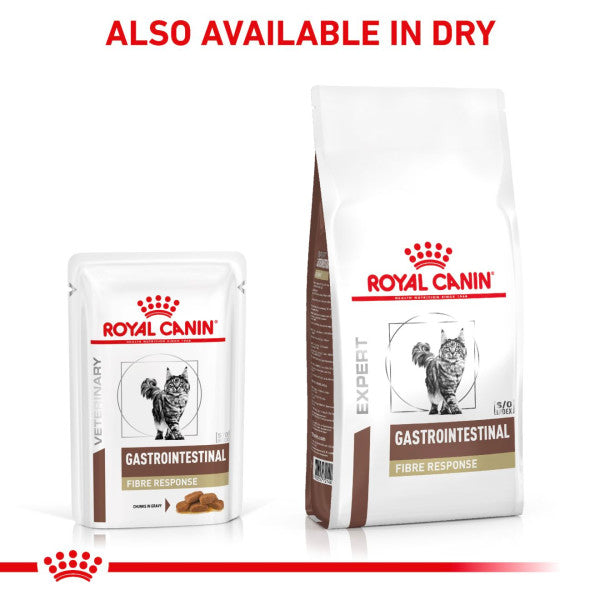 ROYAL CANIN® Gastrointestinal Fibre Response Wet Cat Food Pouches