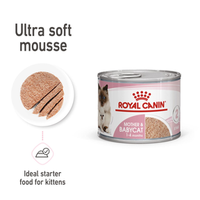 ROYAL CANIN® Feline Mother & Babycat Ultra soft mousse Wet Pet Food