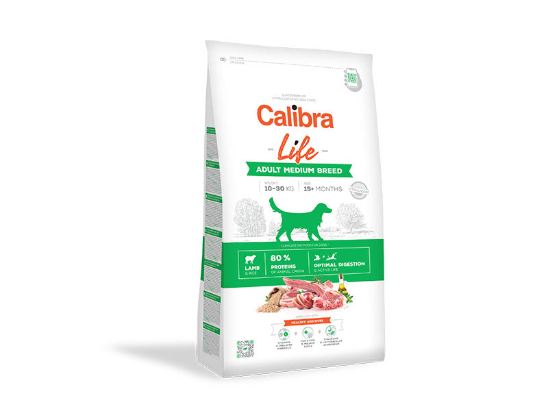 Calibra Dog Life Adult Medium Breed Lamb