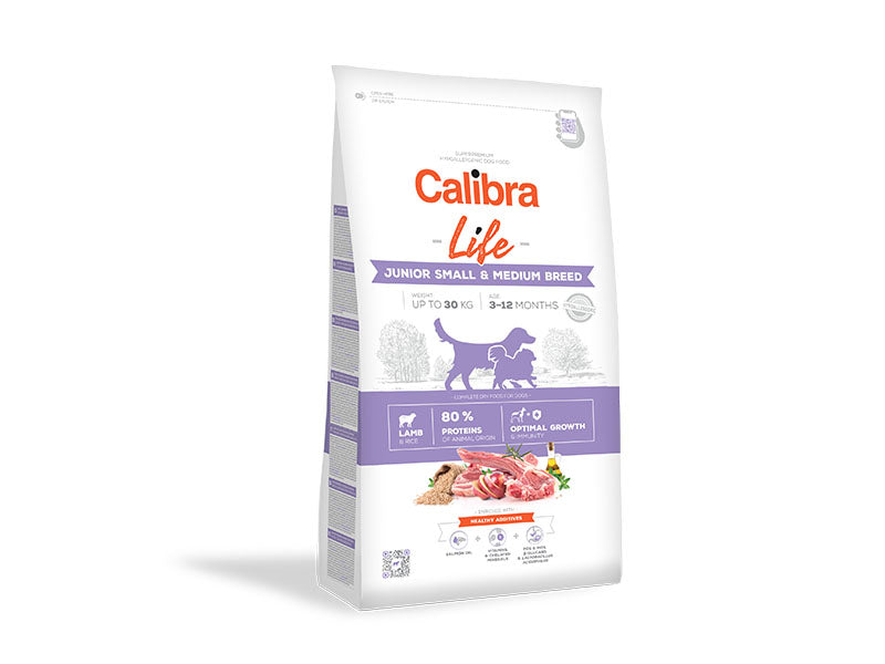 Calibra Dog Life Junior Small & Medium Breed Lamb