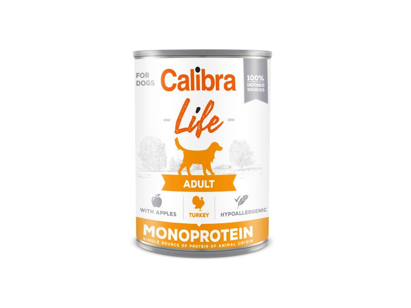 Calibra Dog Life Can Adult Turkey & Apples