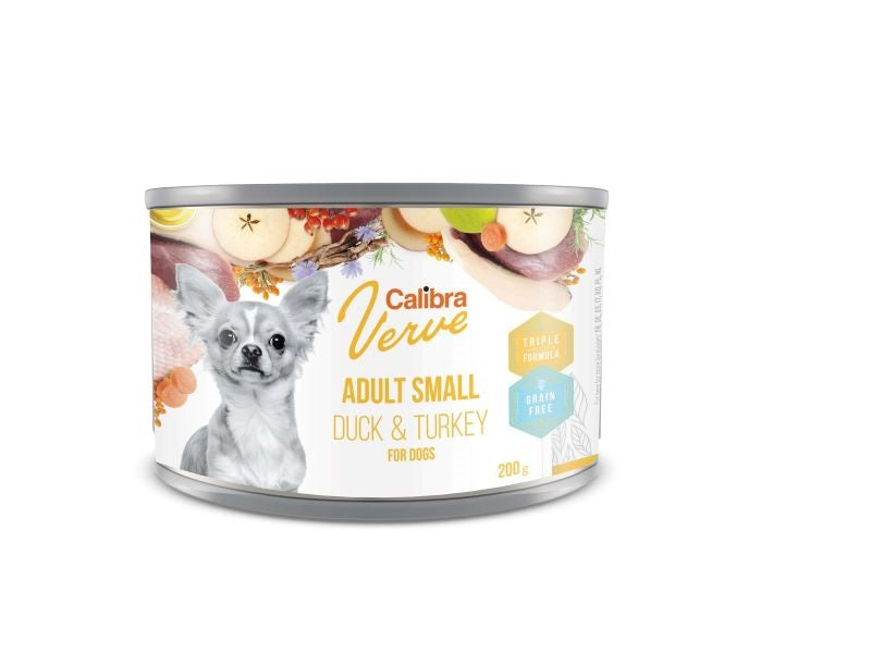 Calibra Dog Verve GF Adult Small Duck & Turkey