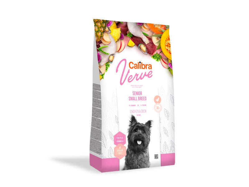 Calibra Dog Verve GF Senior Small Chicken & Duck