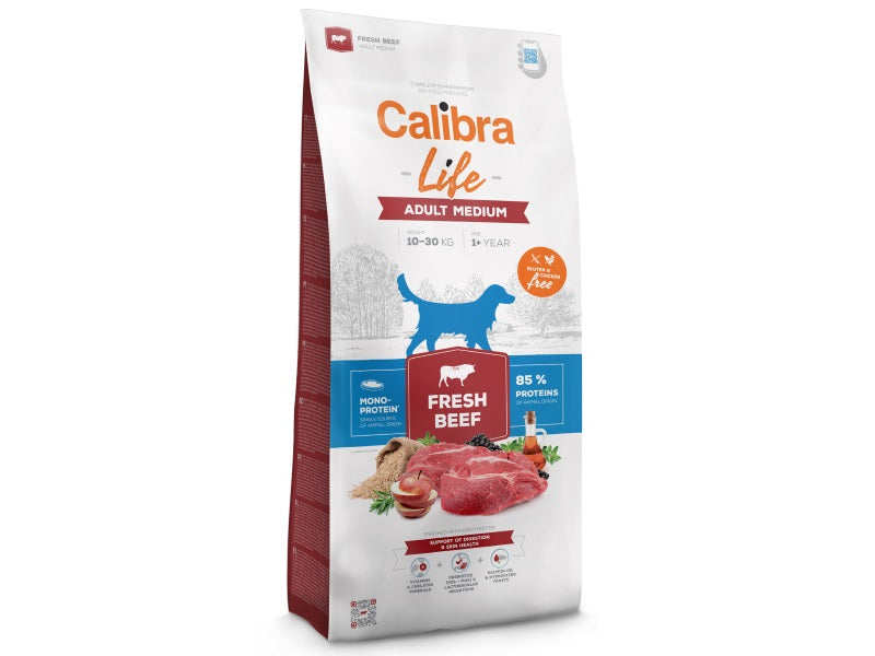 Calibra Dog Life Adult Medium Fresh Beef