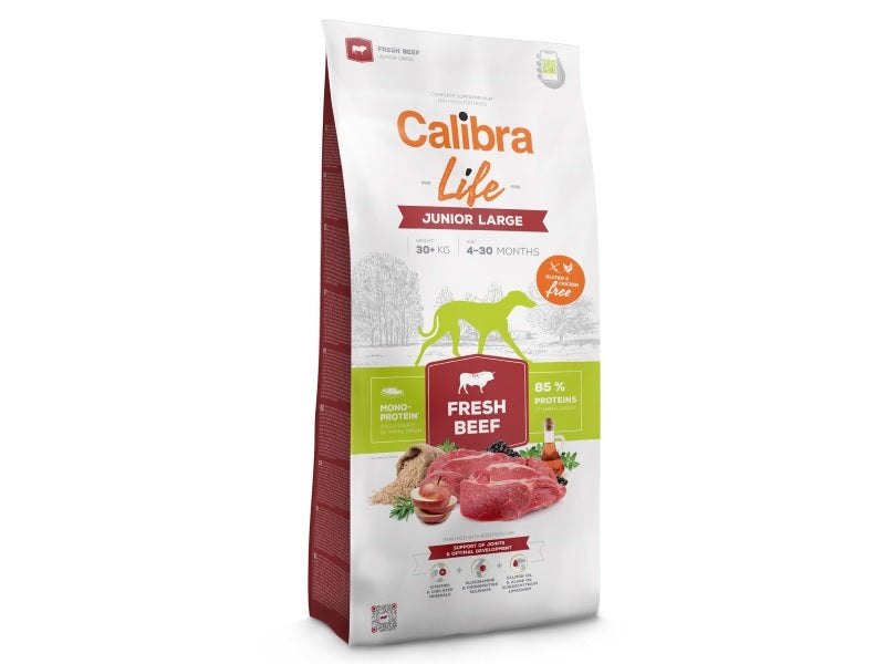 Calibra Dog Life Junior Large Fresh Beef