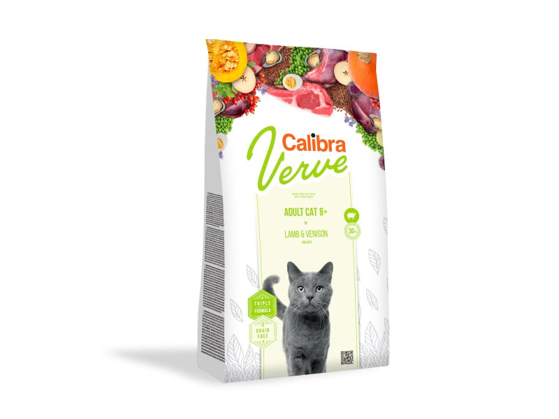 Calibra Cat Verve GF Adult Lamb & Venison 8+