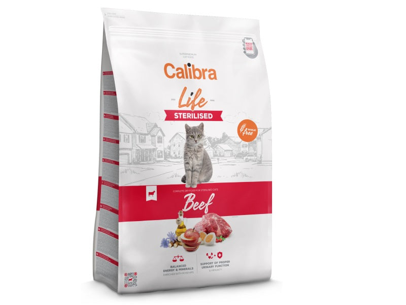 Calibra Cat Life Sterilised Beef