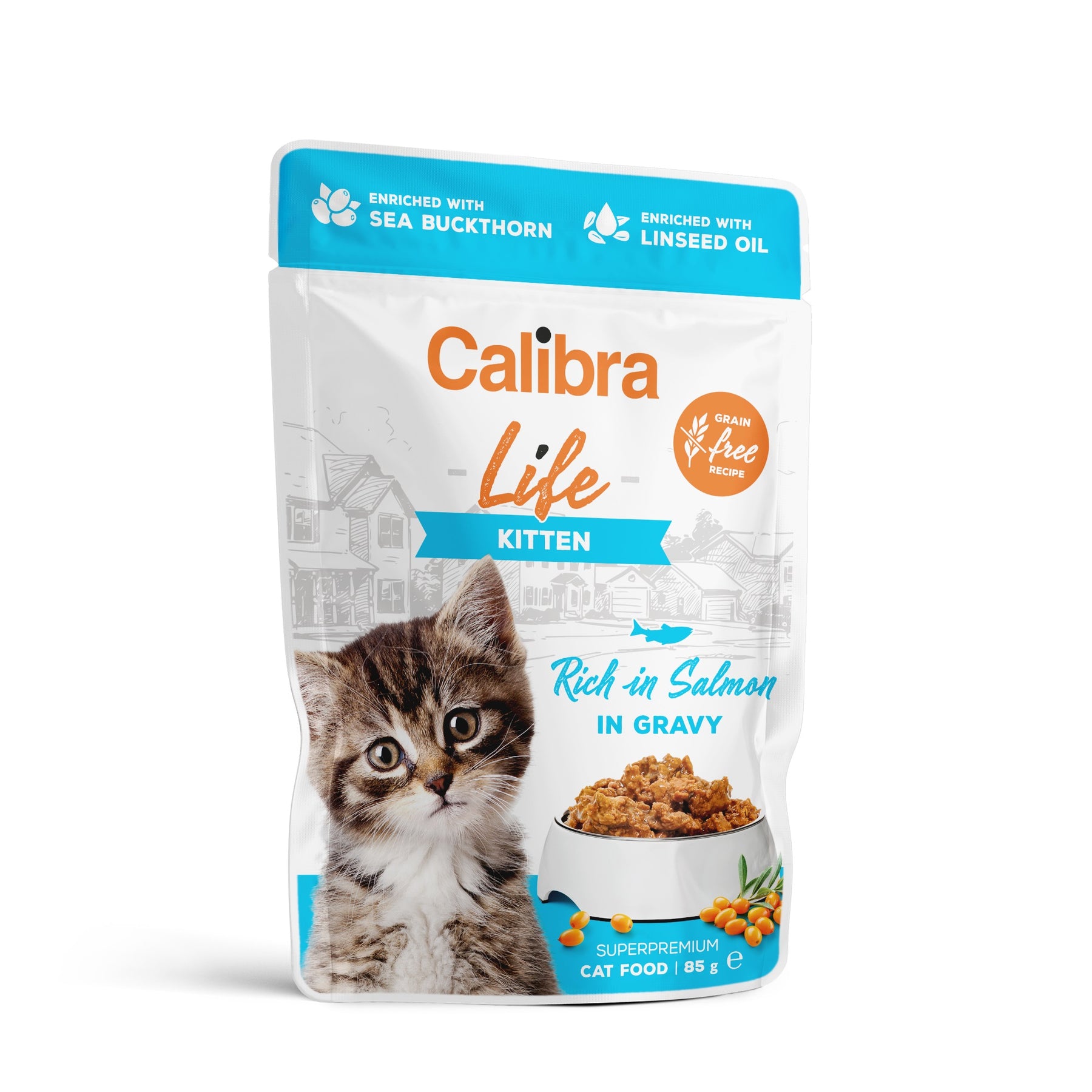 Calibra Cat Life Pouch Kitten Salmon