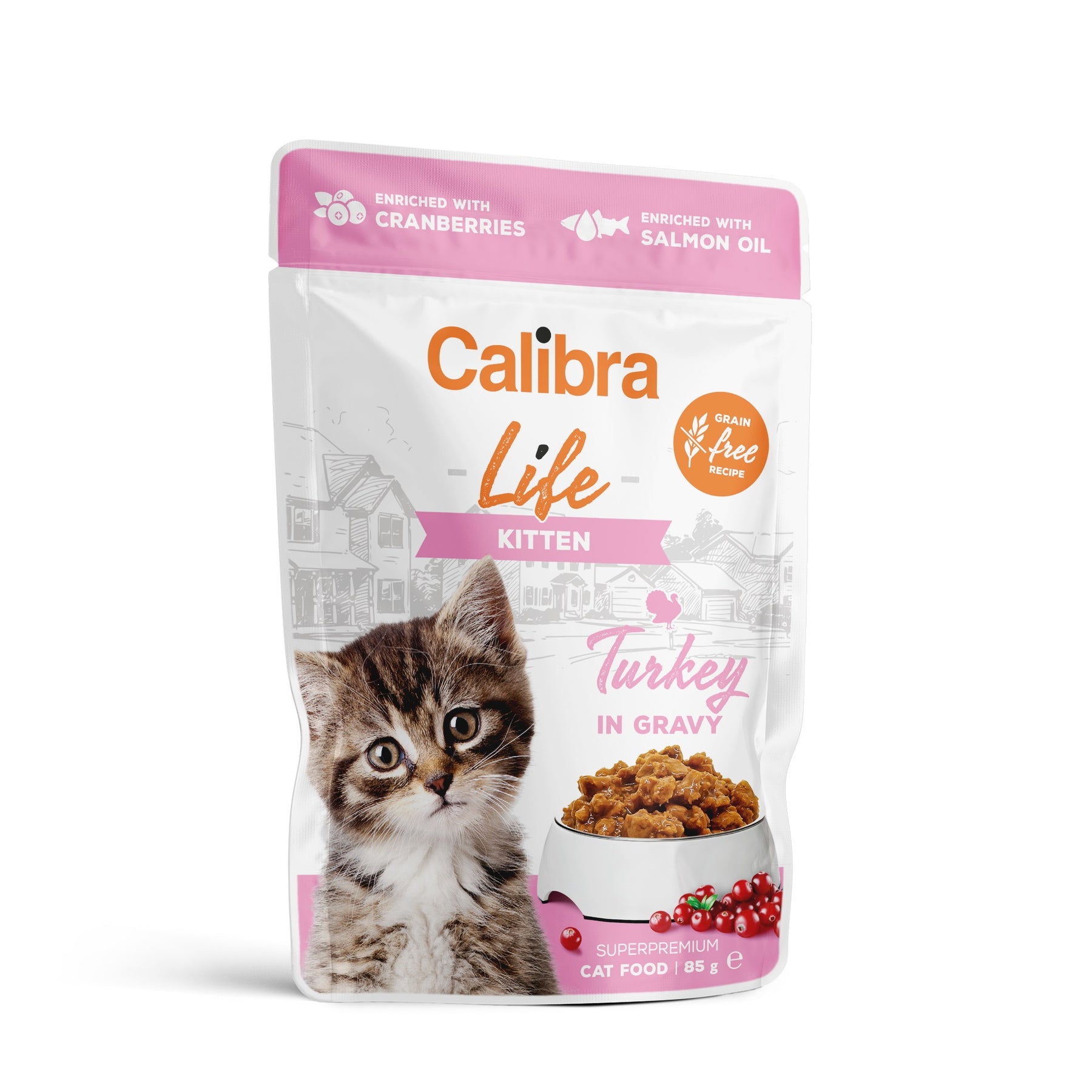 Calibra Cat Life Pouch Kitten Turkey