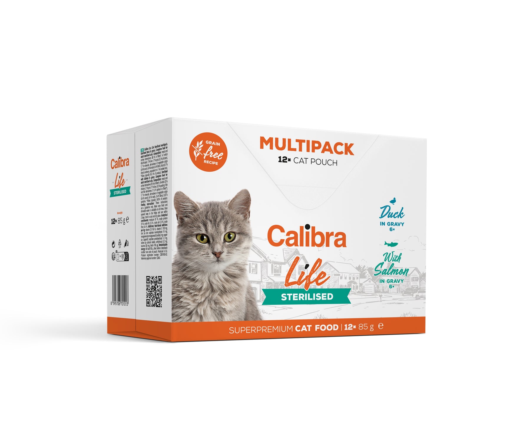 Calibra Cat Life Pouch Sterilised Multipack