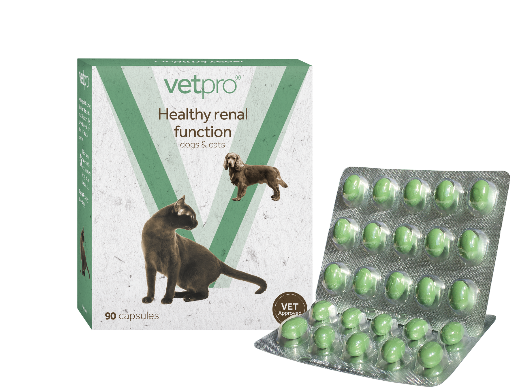 Vetpro - Healthy Renal Function - 90 capsules