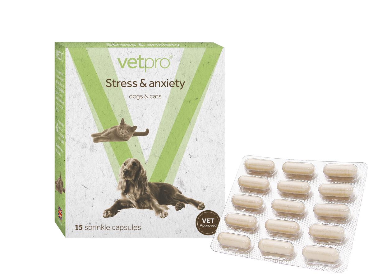 Vetpro - Stress & Anxiety - 15 capsules