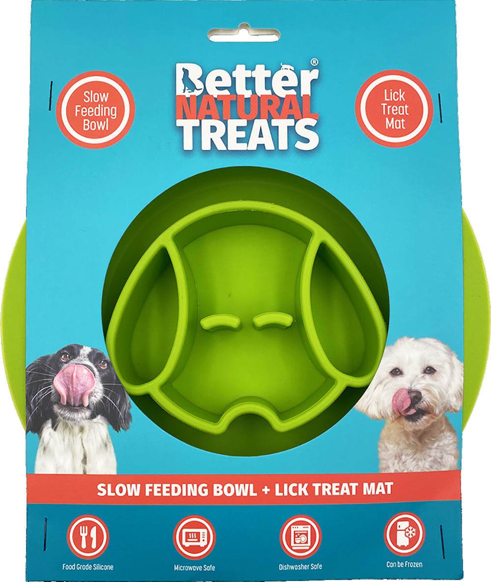 Better Natural Treats Dual Sided Pet Bowl Silicone