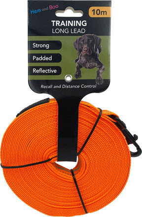 Hem and Boo Sports Training Long Lead Orange (3 sizes)