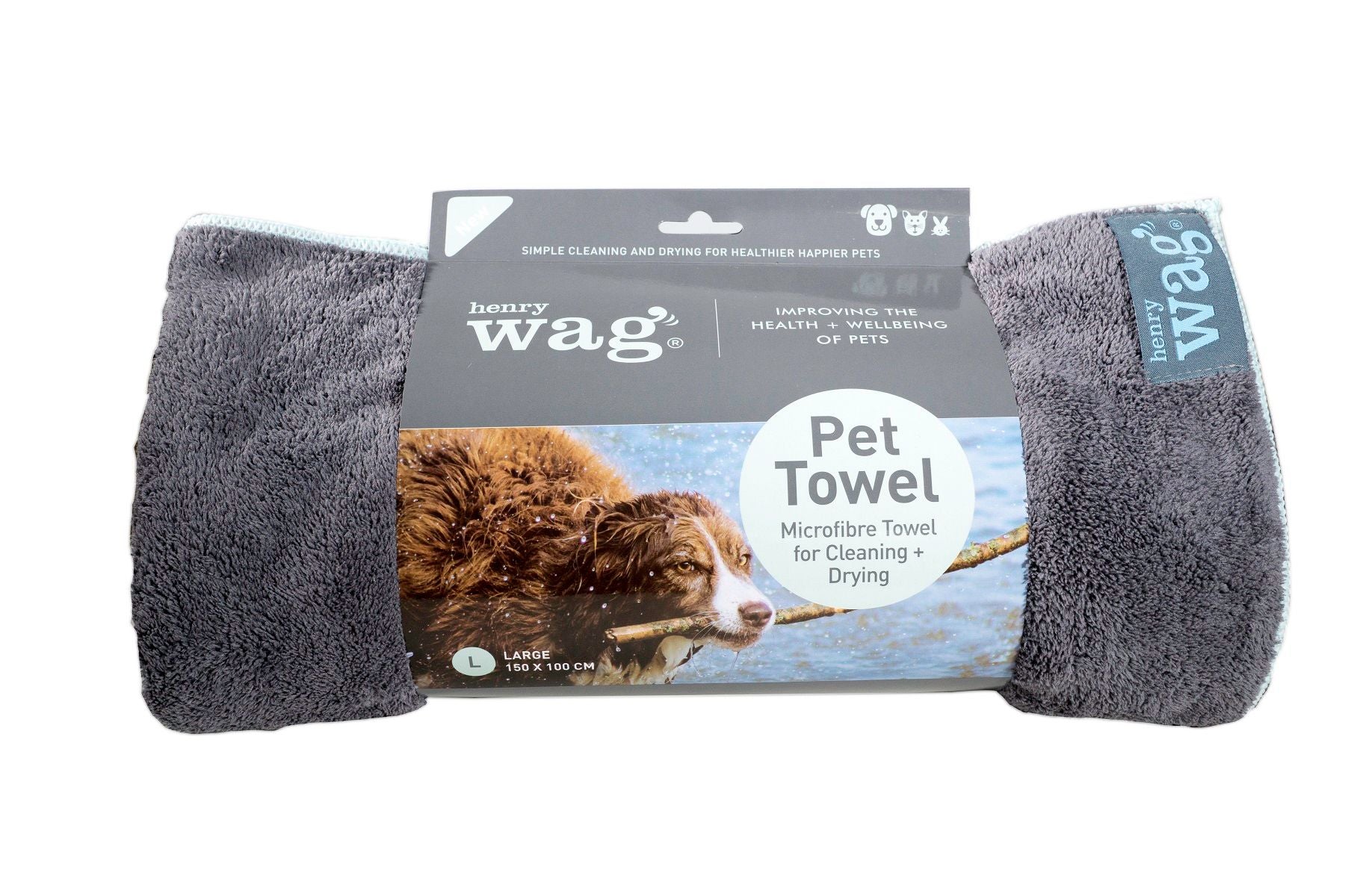 Henry Wag Microfibre Cleaning Towel