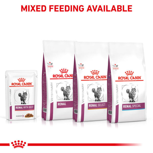 ROYAL CANIN® Veterinary Health Nutrition Renal with Beef