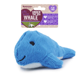 Jolly Moggy Under the Sea Whale Cat Toy