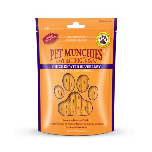 Pet Munchies Chicken with Blueberry Sticks