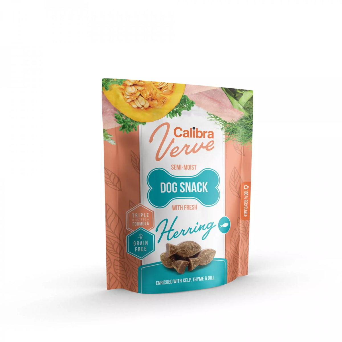 Calibra Verve Dog Semi Moist Snack Herring