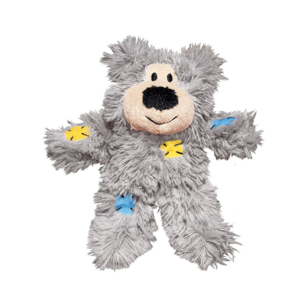 KONG Cat Softies Patchwork Bear