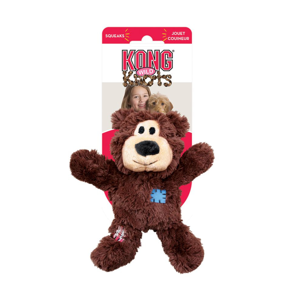 KONG Wild Knots Bear Dog Toy