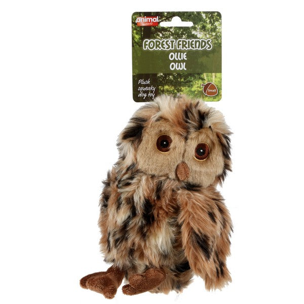 Ollie Owl Plush Dog Toy