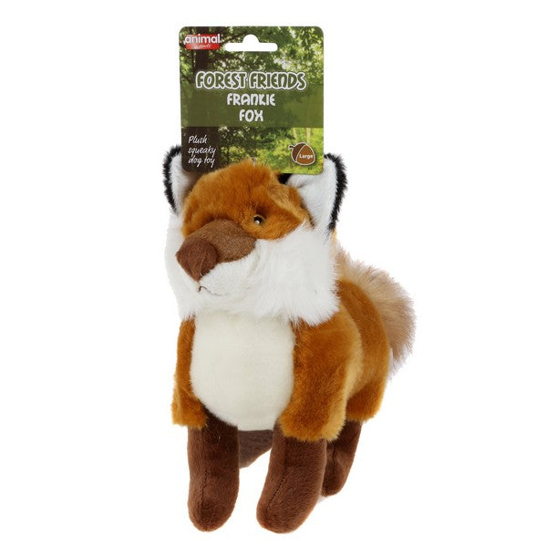 Frankie Fox Plush Dog Toy Small