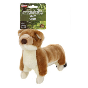 Sally Stoat Plush Dog Toy