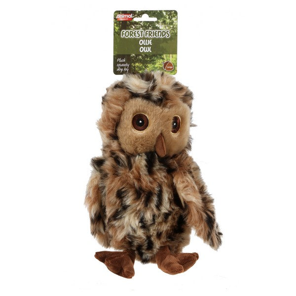 Ollie Owl Plush Dog Toy