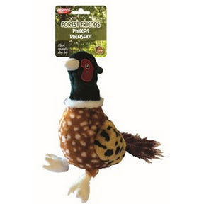 Phileas Pheasant Plush Dog Toy