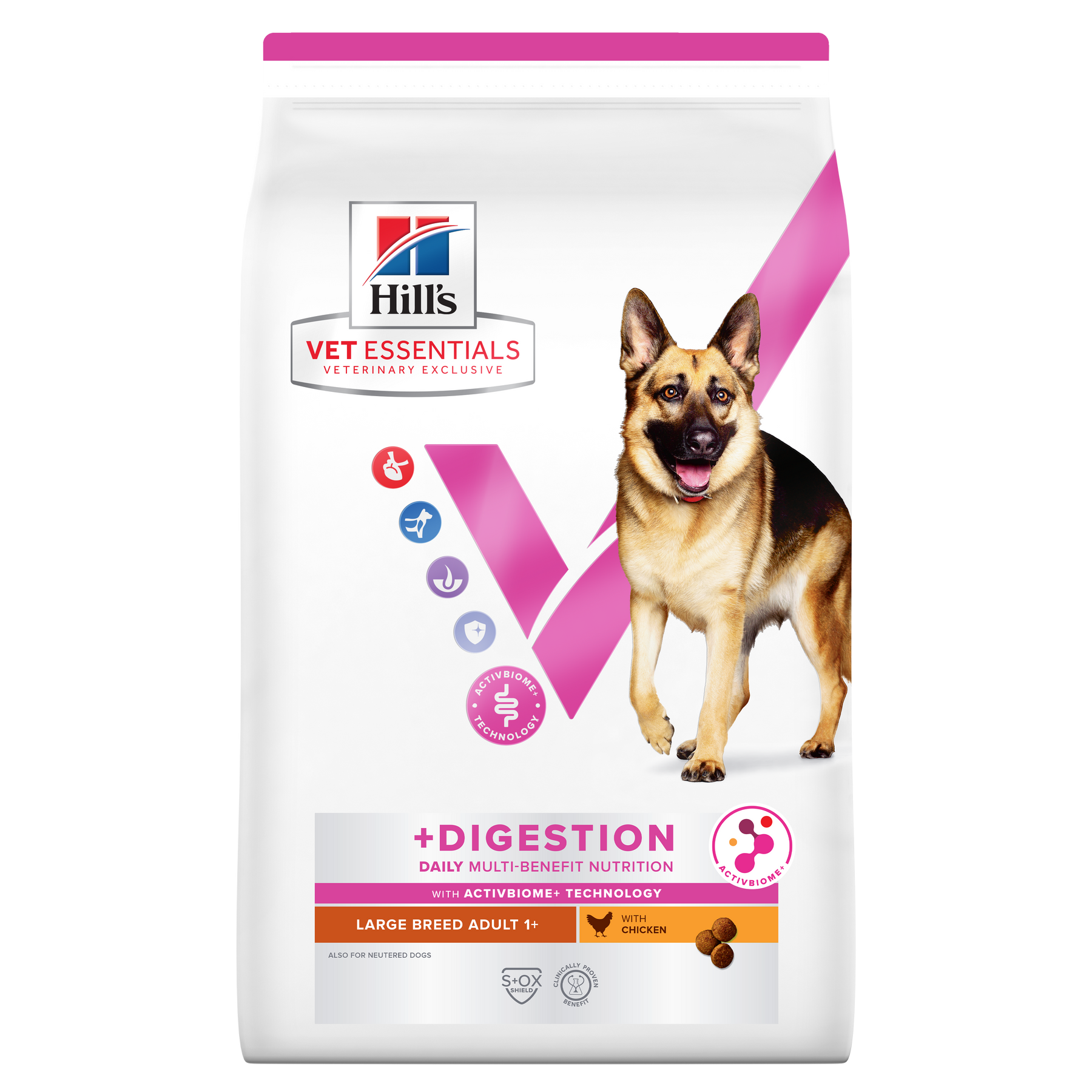 Hill's™ VET ESSENTIALS™ MULTI-BENEFIT + DIGESTION Adult 1+ Large Breed Dry Dog Food with Chicken