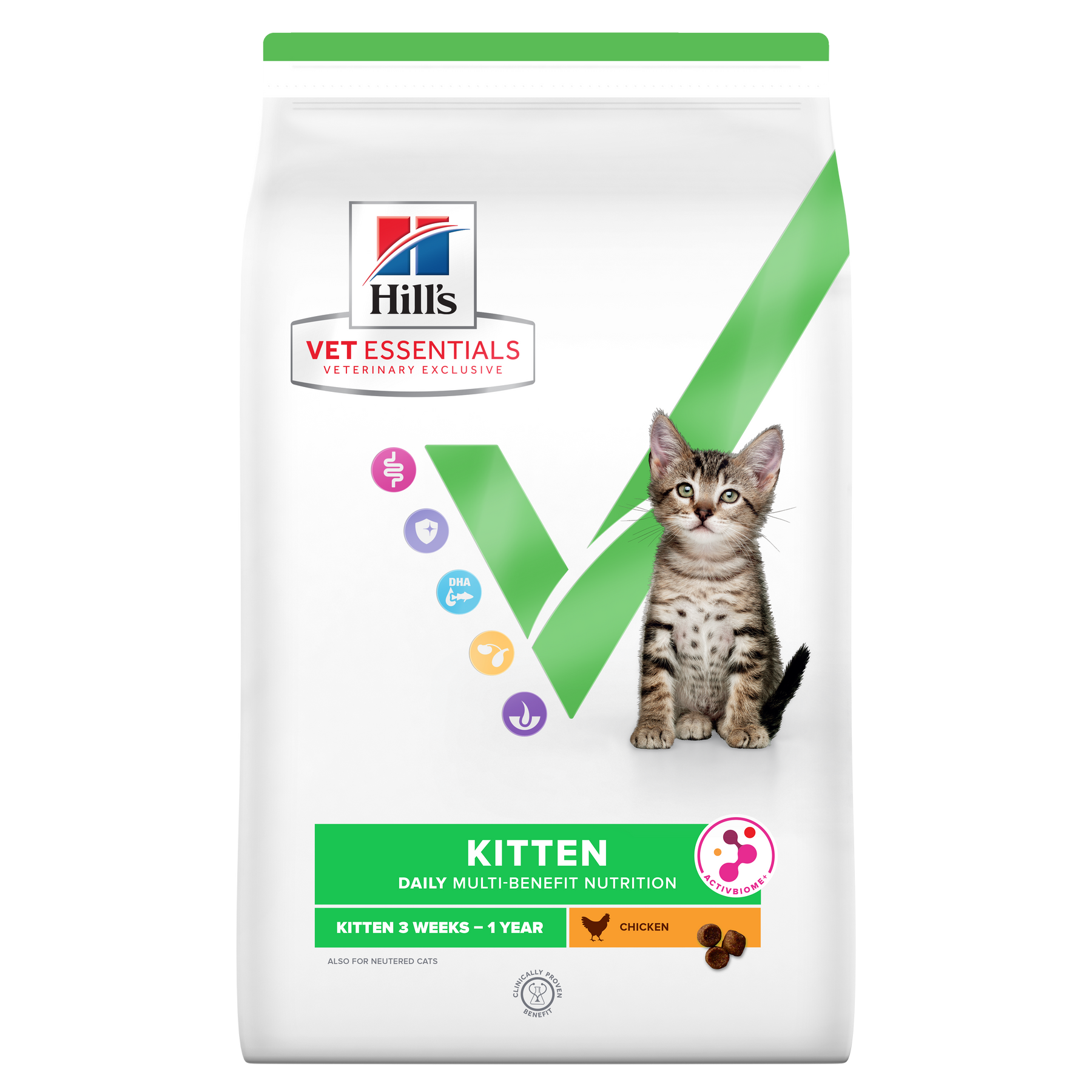 Hill's VET ESSENTIALS MULTI-BENEFIT Dry Kitten Food Chicken