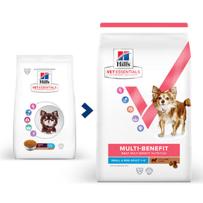 Hill's VET ESSENTIALS MULTI-BENEFIT Adult Small & Mini Dry Dog Food with Lamb & Rice