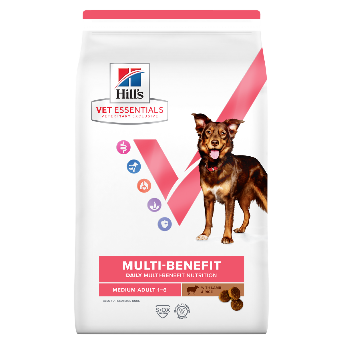 Hill's™ VET ESSENTIALS™ MULTI-BENEFIT Adult Medium Dry Dog Food with Lamb & Rice