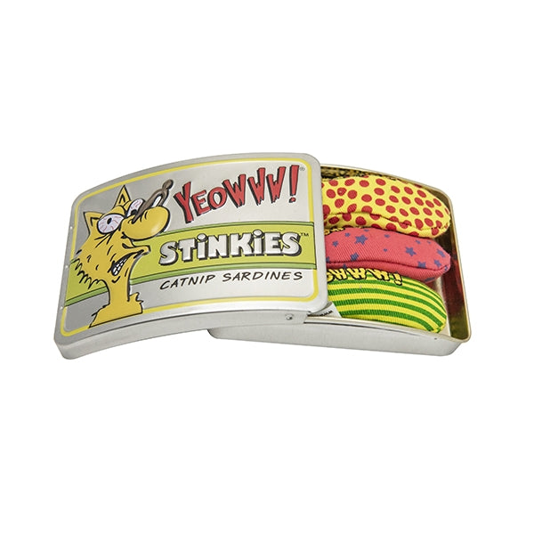 Yeowww Tin of Stinkies Cat Toy