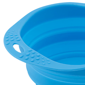 Beco Collapsible Travel Bowl Blue Small