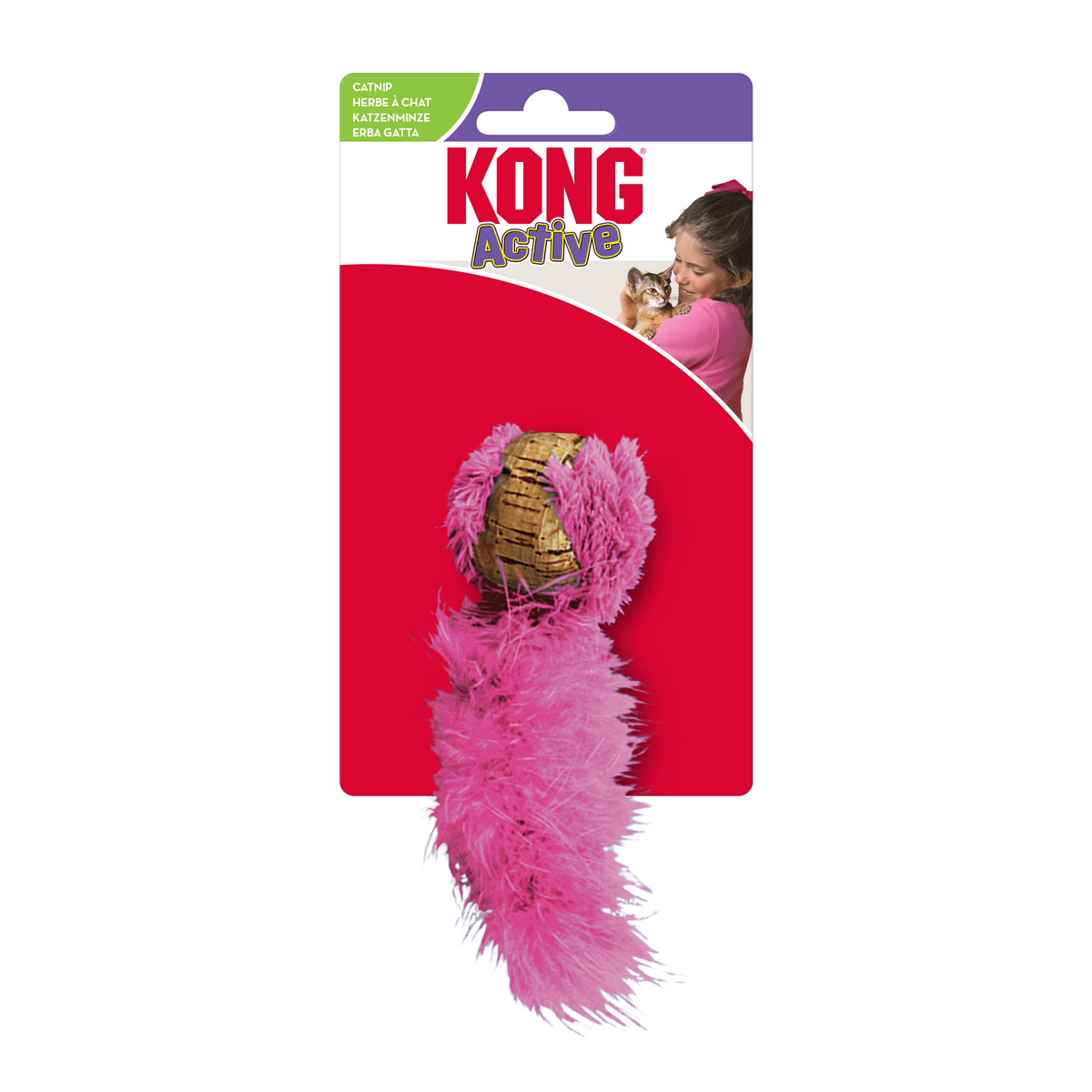 KONG Cork Ball Cat Toy