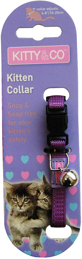 Snag Free Kitten Collar (Assorted colours)