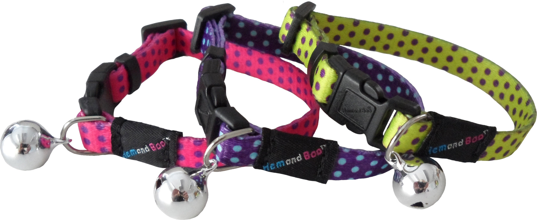 Spotty Kitten Collar (Assorted colours)