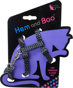 Spotty Cat Harness And Lead Set