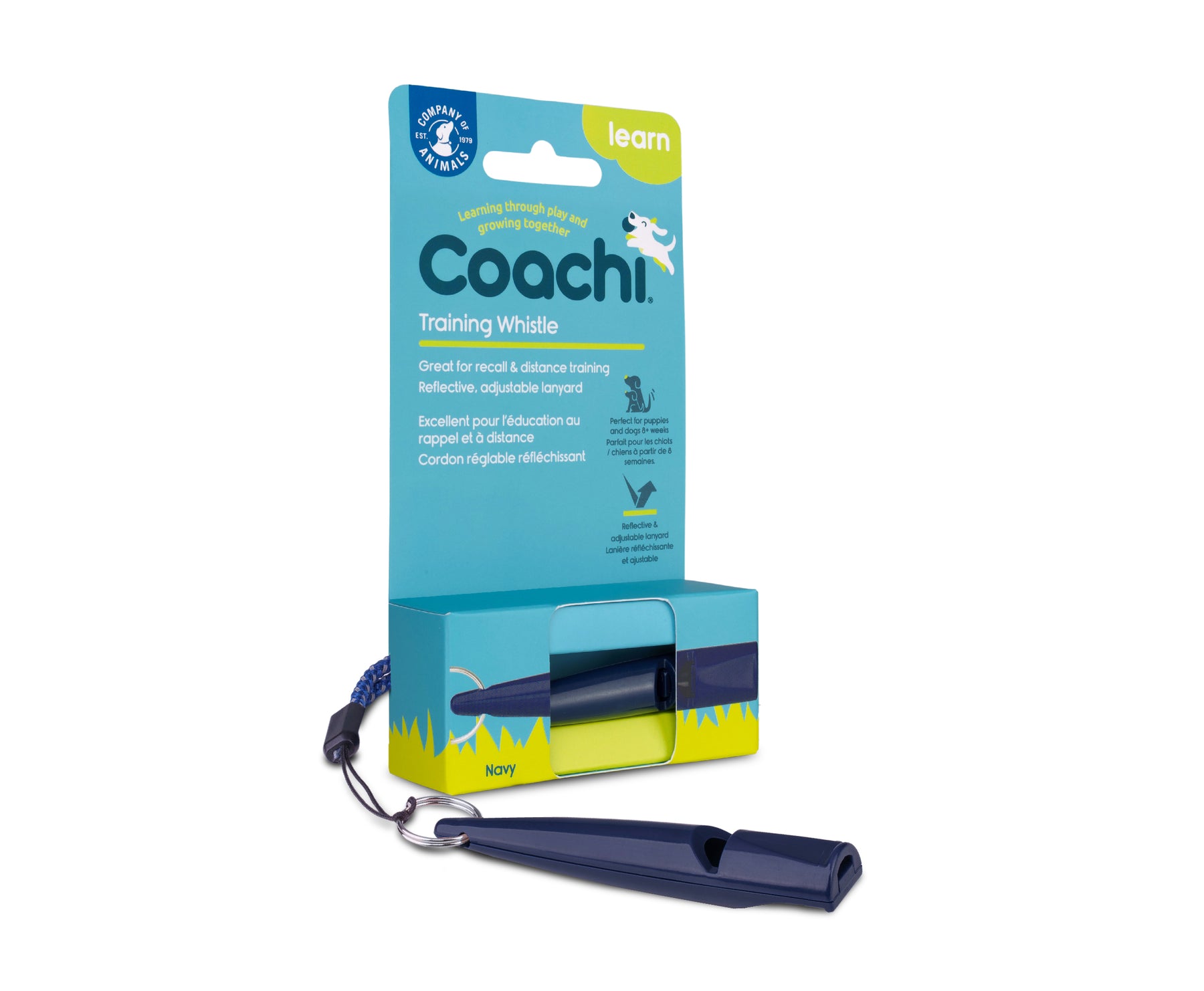 Coachi Training Whistle (Navy or Coral)