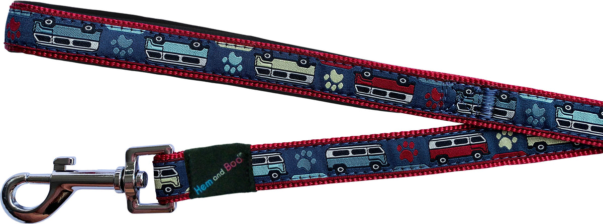 Campervan Dog Lead (2 Colours/2 Sizes)