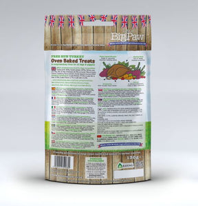 Little BigPaw Free Run Turkey Oven Baked Treats