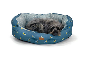 FatFace Flying Birds Deluxe Dog Slumber Bed