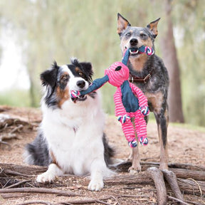 KONG Floppy Knots Fox Dog Toy