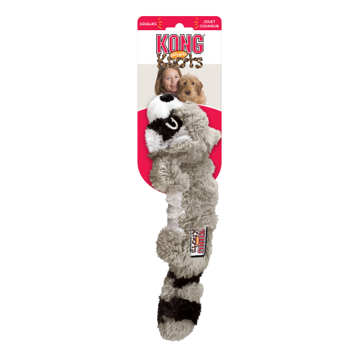 KONG Scrunch Knots Racoon Medium/Large