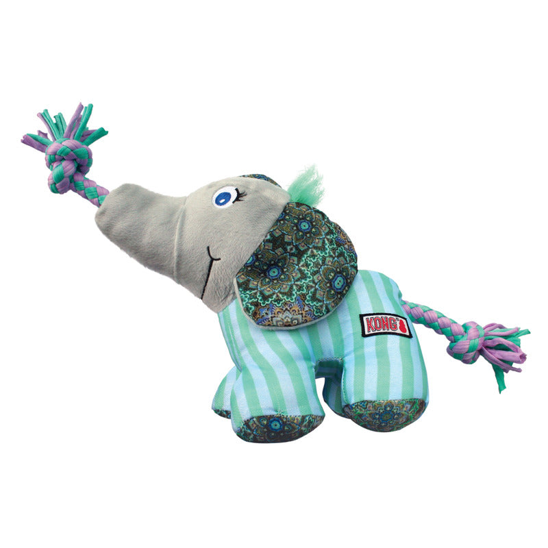 KONG Knots Carnival Elephant Dog Toy